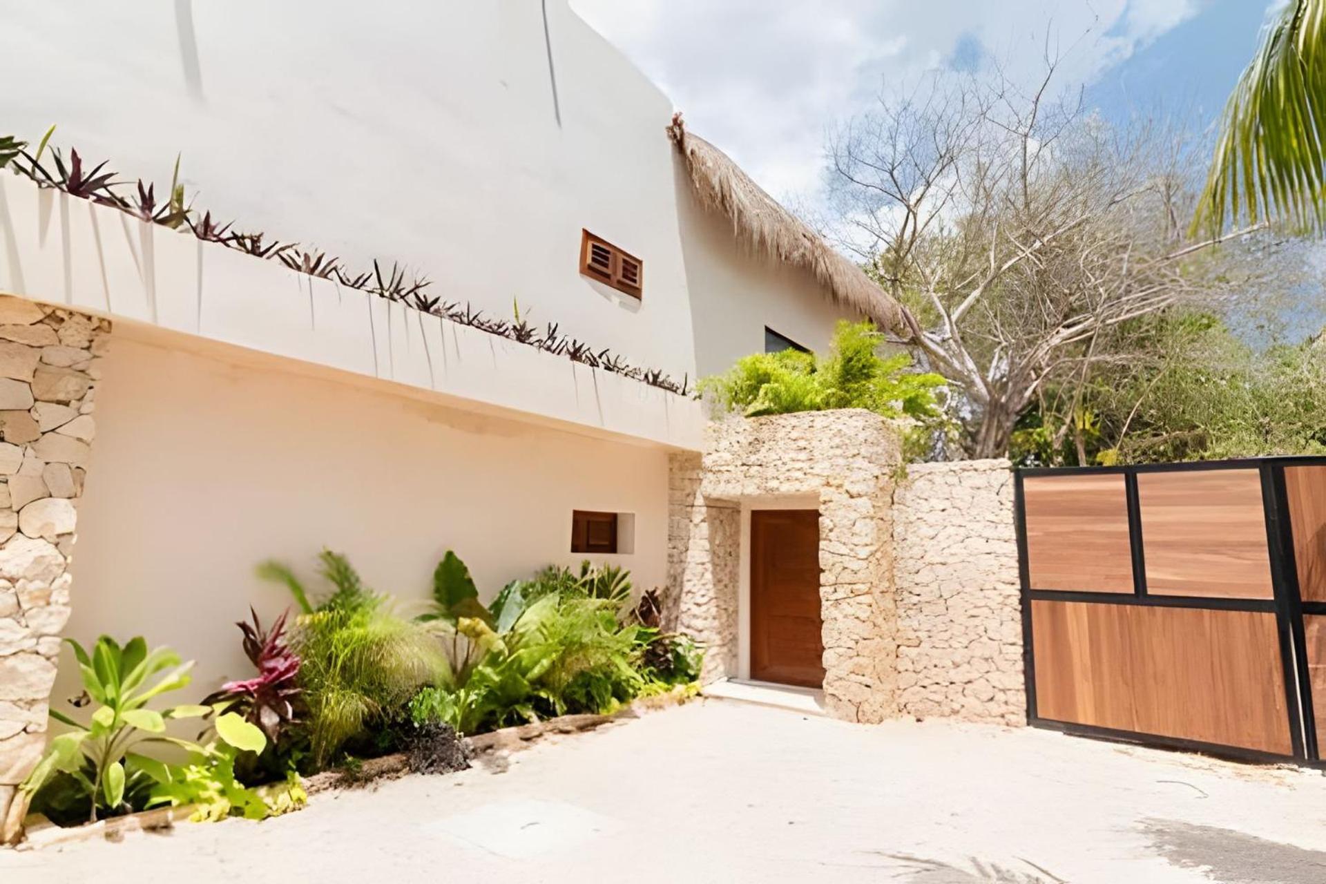 شقة Casa De Piedra - Departamentos Bacalar- المظهر الخارجي الصورة