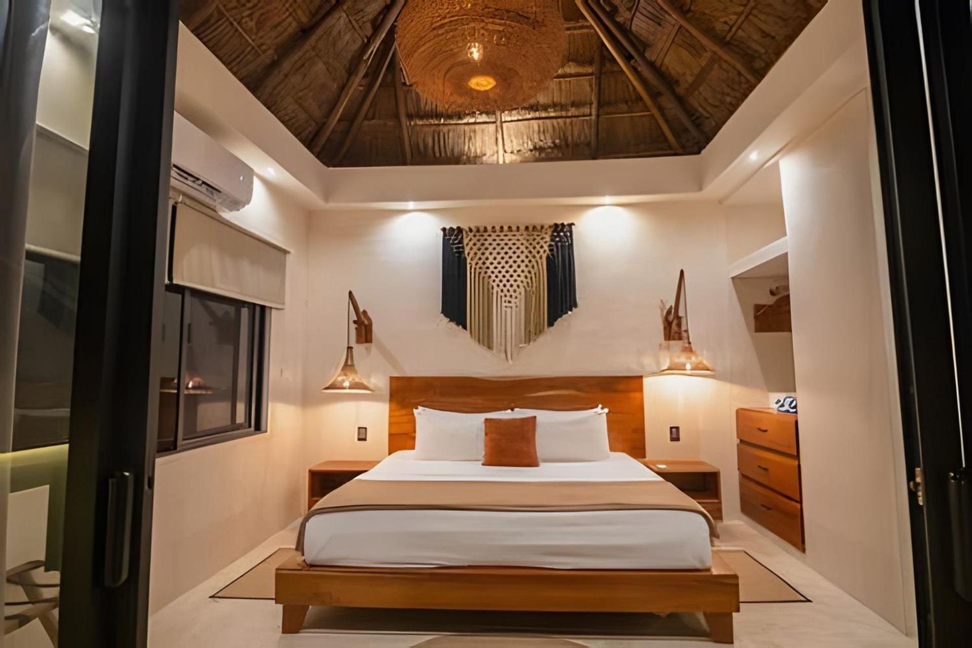 شقة Casa De Piedra - Departamentos Bacalar- المظهر الخارجي الصورة