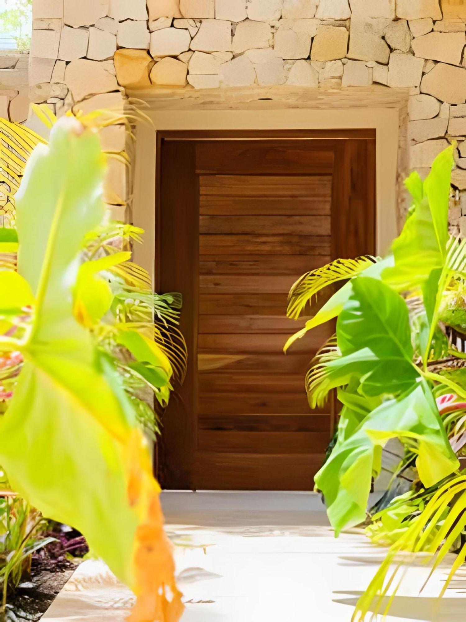 شقة Casa De Piedra - Departamentos Bacalar- المظهر الخارجي الصورة
