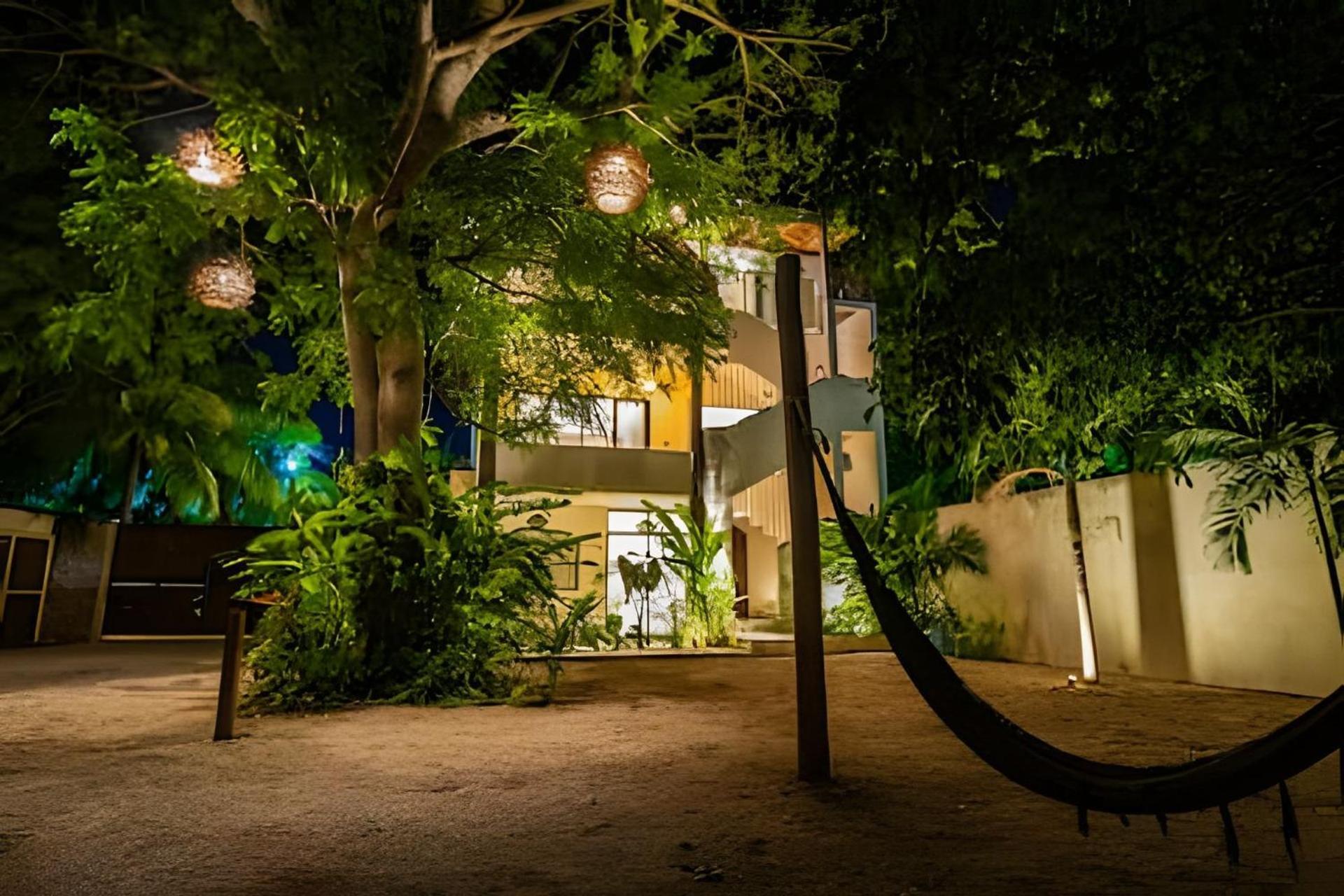 شقة Casa De Piedra - Departamentos Bacalar- المظهر الخارجي الصورة