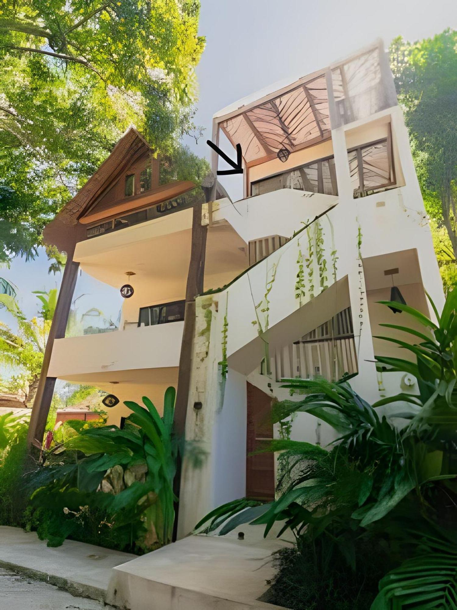 شقة Casa De Piedra - Departamentos Bacalar- المظهر الخارجي الصورة