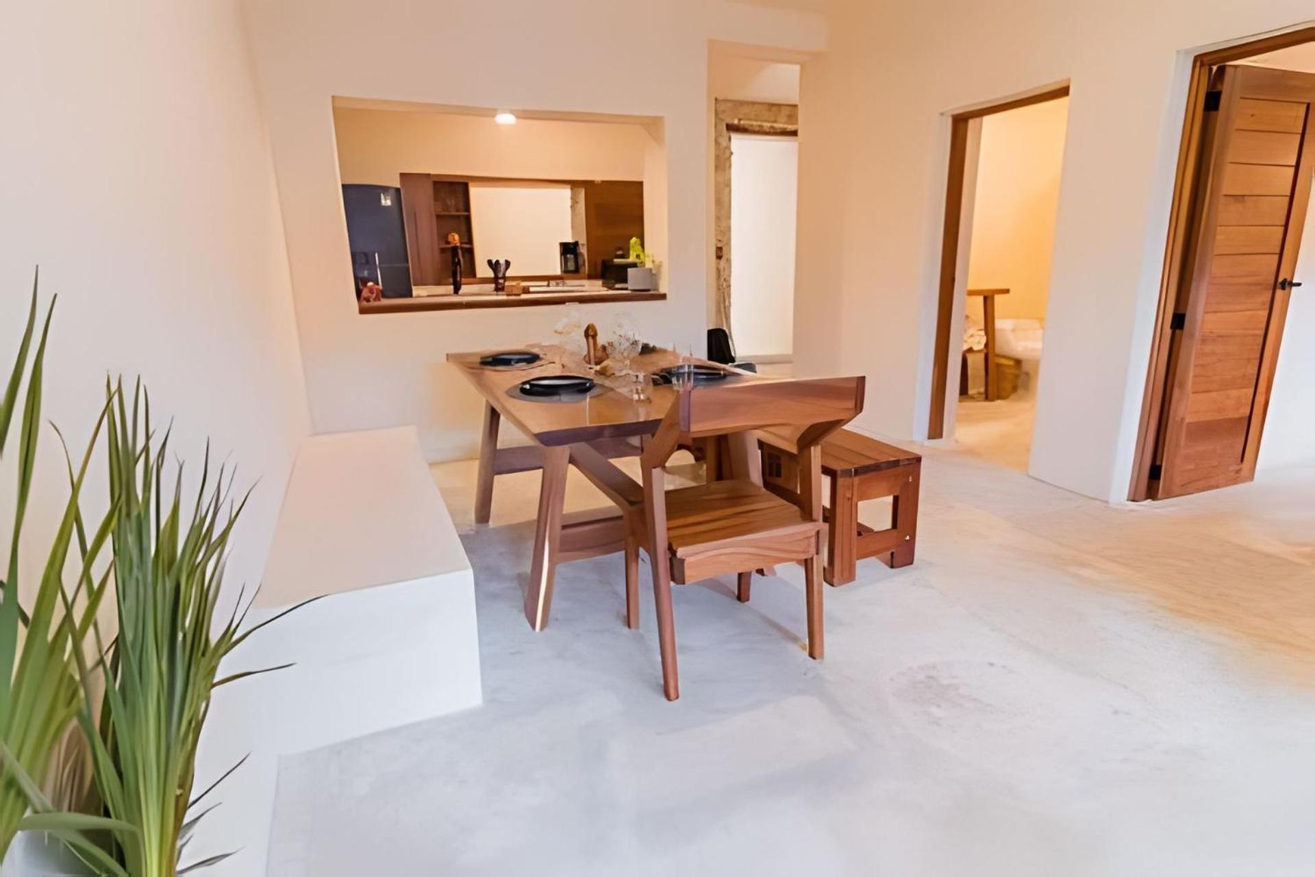 شقة Casa De Piedra - Departamentos Bacalar- المظهر الخارجي الصورة